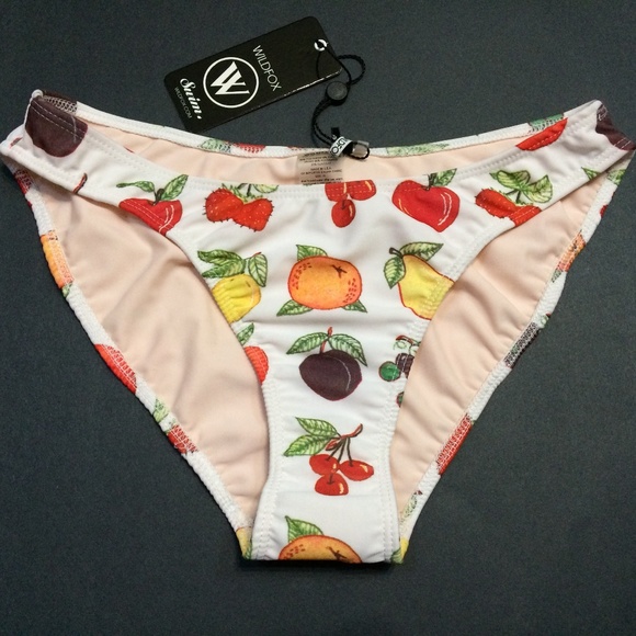 *NWT Wildfox Fruit Punch Bikini Bottoms - Picture 1 of 8